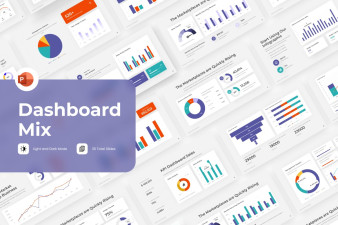 Dashboard Mix PowerPoint Template